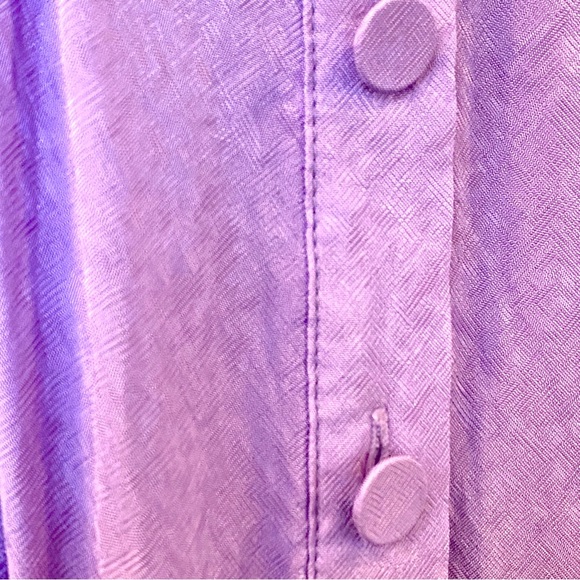 FRNCH Paris NWOT purple prairie maxi dress - Picture 13 of 16